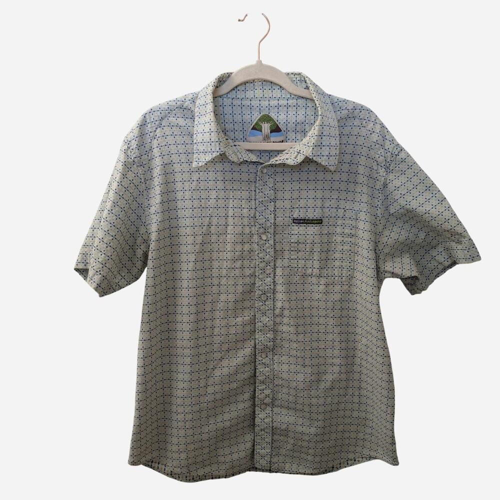 Mission playground short sleeve collared button-down